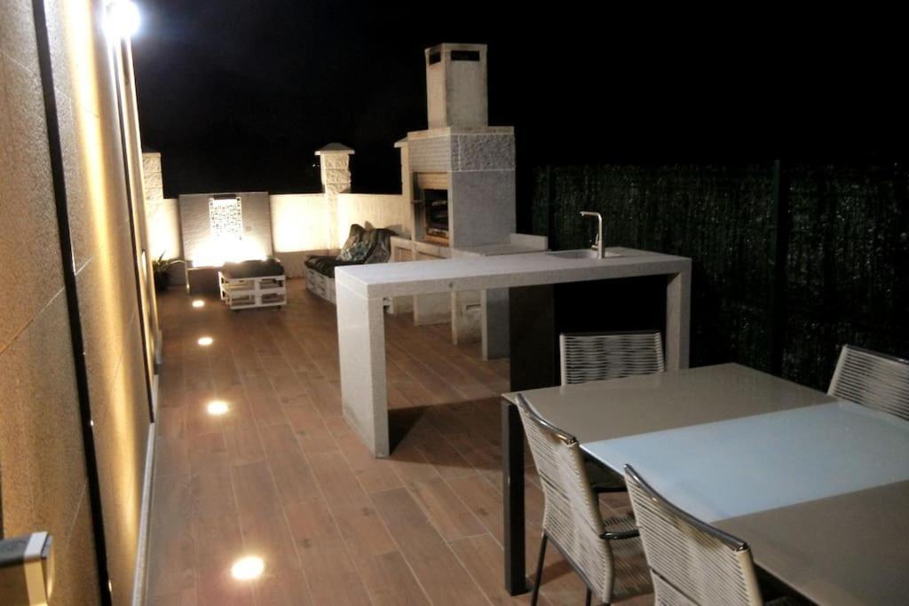Chalet de diseño moderno en Sanxenxo Exterior foto