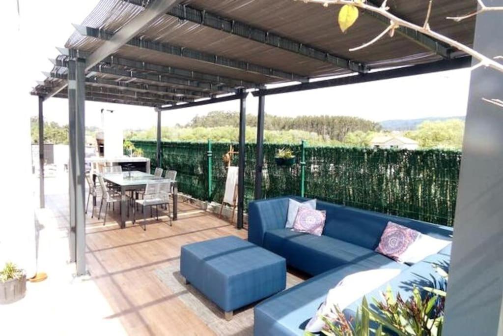 Chalet de diseño moderno en Sanxenxo Exterior foto